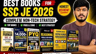 Best Books for SSC JE 2026 🔥 Complete Non-Tech Strategy (Honest Review)