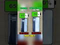 ☠️⚡ iPhone 17 vs Nothing Phone (4a) Pro Battery Test!! #viralshorts