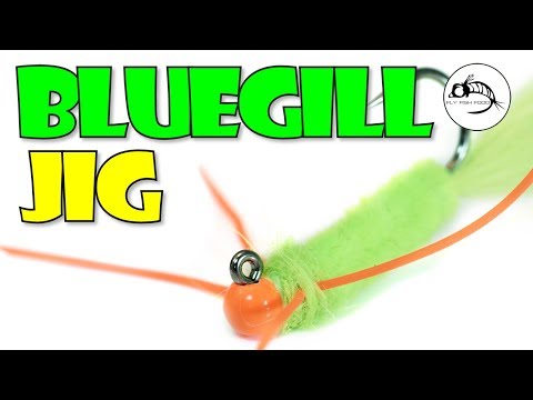 Fly Tying Tutorial: EASY Bluegill Jig Fly 