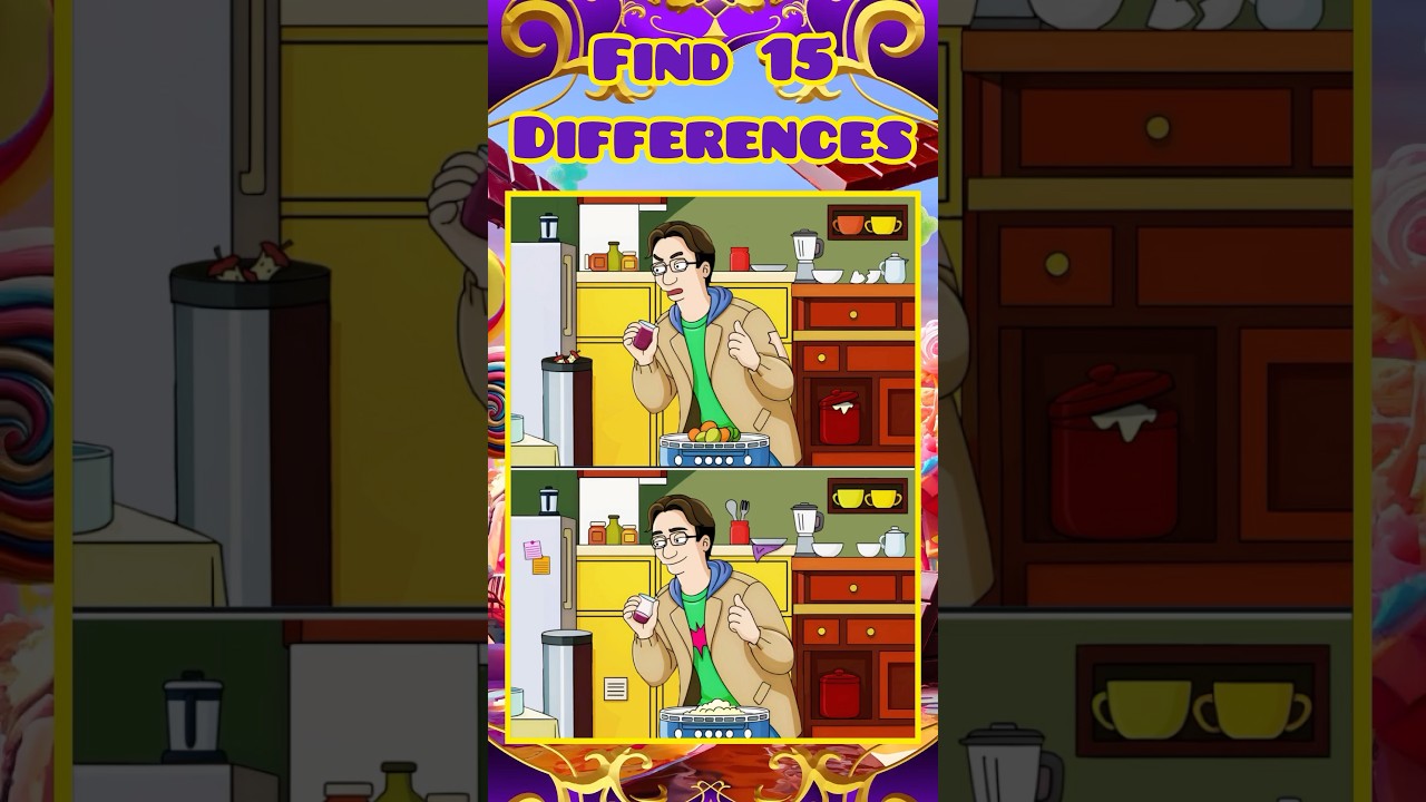 How many differences did you find? 