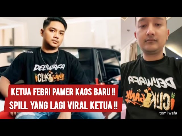 KETUA FEBRI PAMER KAOS PASUKAN ICLIK BARU!! SENGGOL SIAPA SICH KETUA!? JASUN HANYA BISA TERSENYUM class=