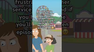 you found us! a web series about theme park workers! 🙌🏼 #animation #cartoon #animatedseries