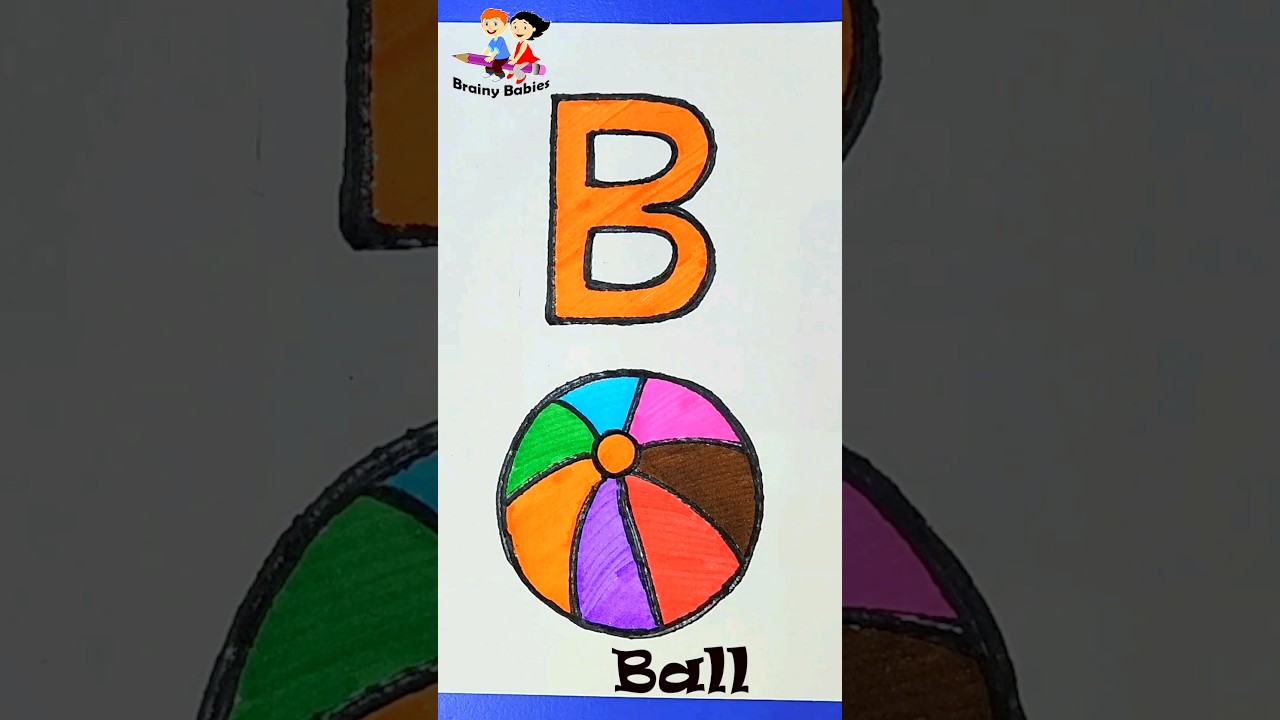 Letter B Drawing | Picture Drawing 