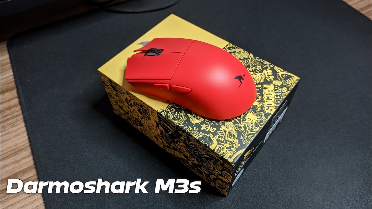 Darmoshark M3s (Varun) 2K HZ - Review PT-BR | Melhor Mouse Custo