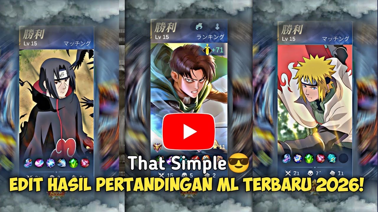TUTORIAL Edit Hasil Pertandingan ML Terbaru 2026! - YouTube