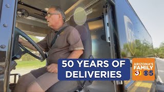 Celebrity UPS driver retiring after 50 years of deliveries in Arizona Net Worth