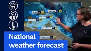 National Weather Forecast 2 April 2025:  Rain in north-east Aus, with showers for parts of the south