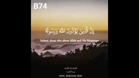 الشيخ رعد محمد الكردي ( ما تيسر من سورة الأحزاب )