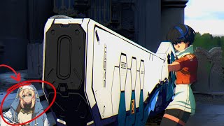 Unika recoil control (Guilty Gear Strive animation) BLENDER/SHORT