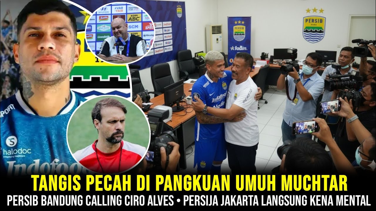 TANGIS HARU CIRO ALVES PECAH! PERSIB CALLING,CIRO RESMI GABUNG PERSIB LAGI • SIAP LENGSERKAN PERSIJA