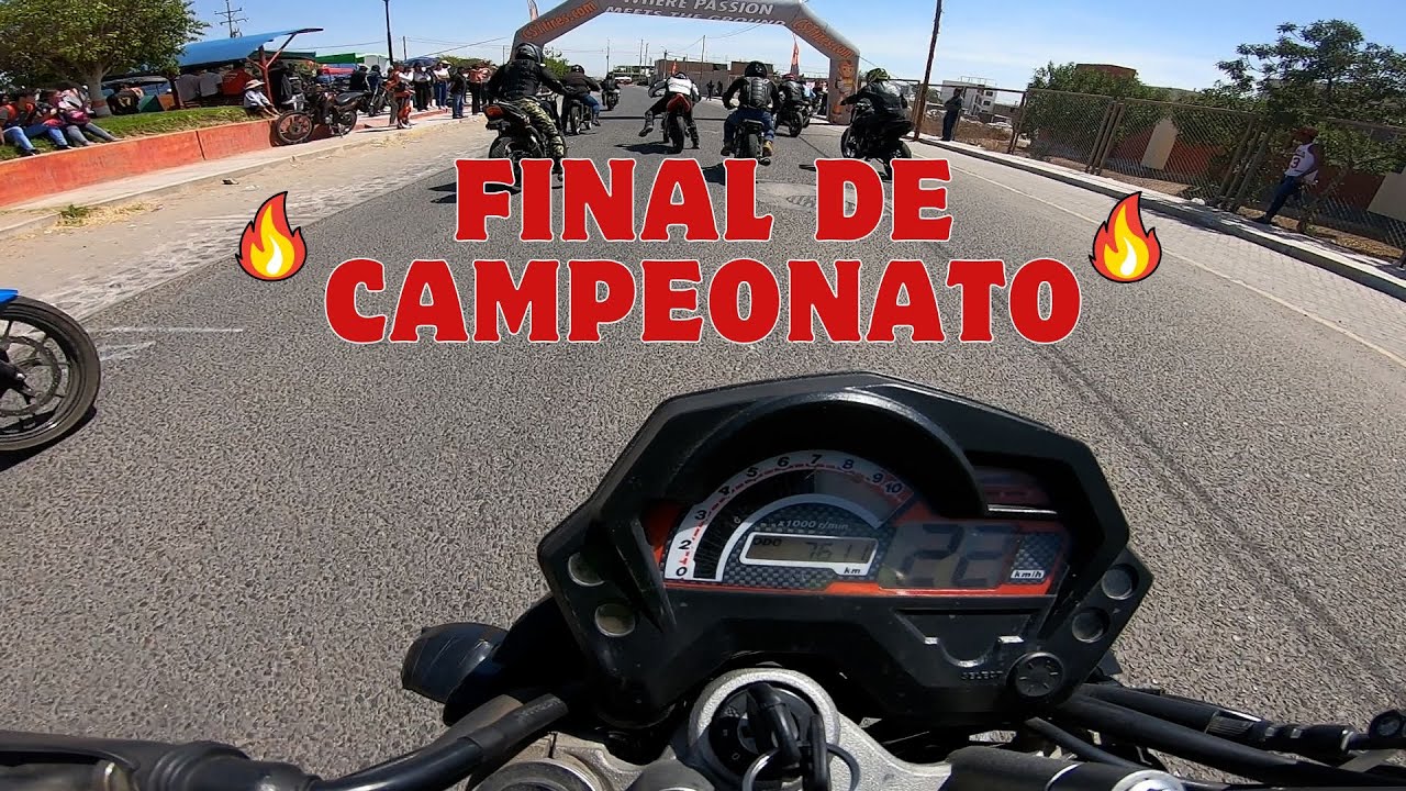 🏁Carrera Final 2024🔥// cat. 150-200cc novel// Yamaha Fz 16😎