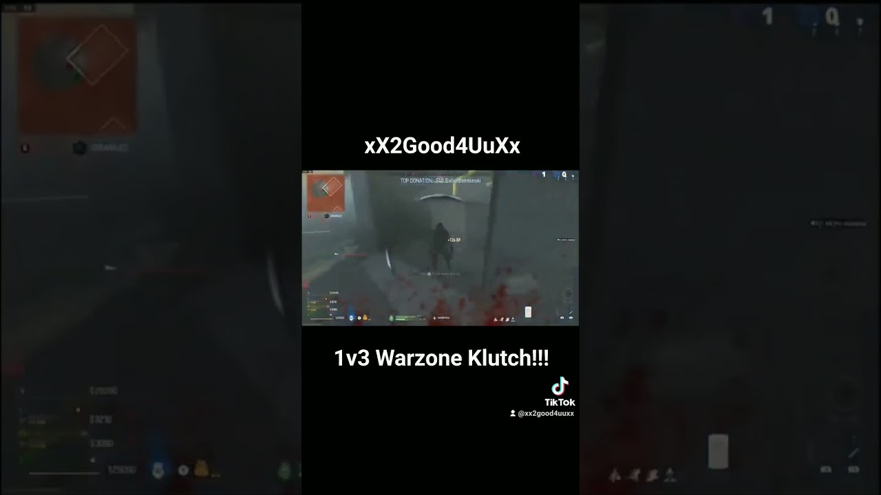 CRAZY (1V3) Warzone 3 Klutch for the WIN!!!!!!!! 