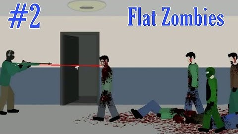 Flat Zombies: Cleanup And Defense - Gameplay Walkthrough Part 2 (Android,iOS)