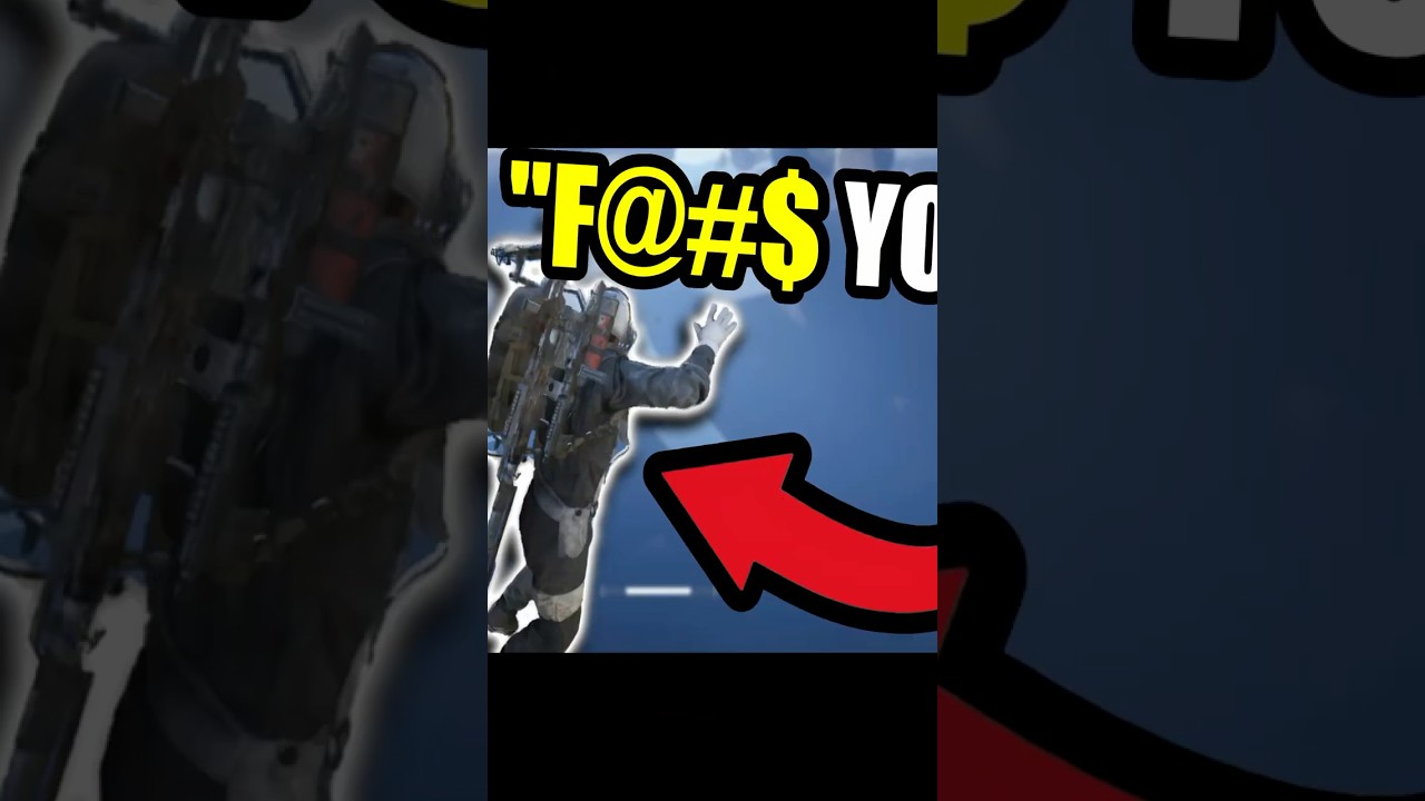 Я заставил его упасть с карты! 