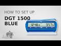 Set Up Your Chess Clock in a Minute DGT 1500 Blue Set Up Your Chess Clock in a Minute DGT 1500 Blue