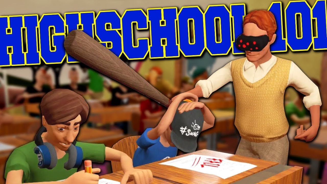 شرح تحميل لعبة Highschool 101 من الموقع الرسمي مجانا - YouTube
