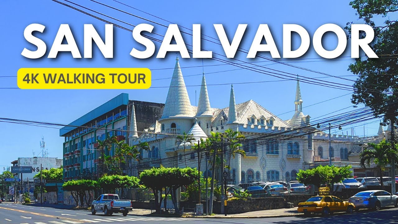 San Salvador, El Salvador 🇸🇻 - Exploring Alameda Roosevelt in San Salvador - 4K Walking Tour