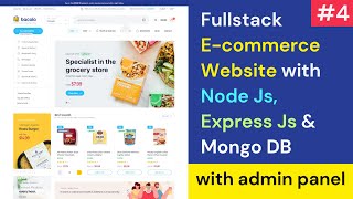 #4 Full Stack E-Commerce Website Using React JS, MongoDB, Express Js, Node Js , Material UI 2024  🔥🔥