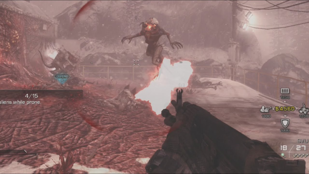 COD Ghosts: Extinction "NIGHTFALL" Gameplay w/PeateElite (COD Ghosts Onslaught DLC)