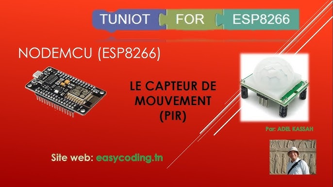 Arduino #48 capteur de mouvement HC-SR501 ou capteur PIR, tuto en français.  
