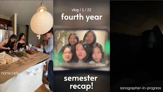 fourth year fall & spring semester recap