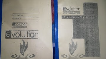 Evolution educore zoology optional notes review.