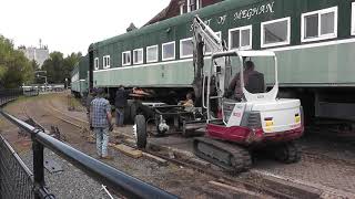 Putting a Train Car on Rubber Wheels