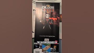 I have a brand new banner for my Indie Game- The Calcium Crusader 64 💀⚔️🥛 #indiegame #gamedev #game