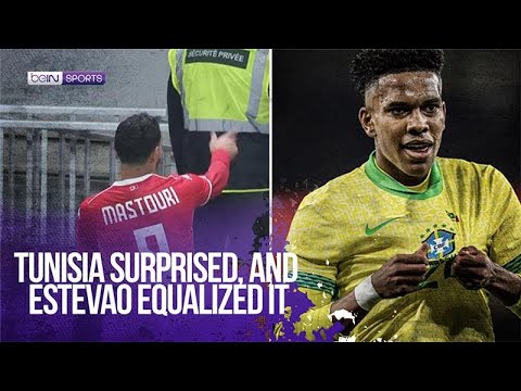 Tunisia Surprised And Estevao Equalized It First Half Highlights BeIN SPORTS USA