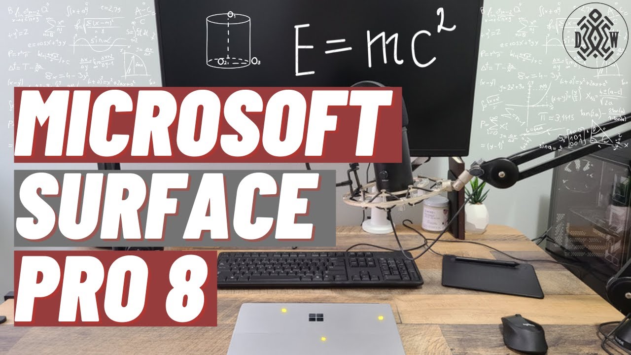 Teach Math With The New Microsoft Surface Pro 8 - YouTube