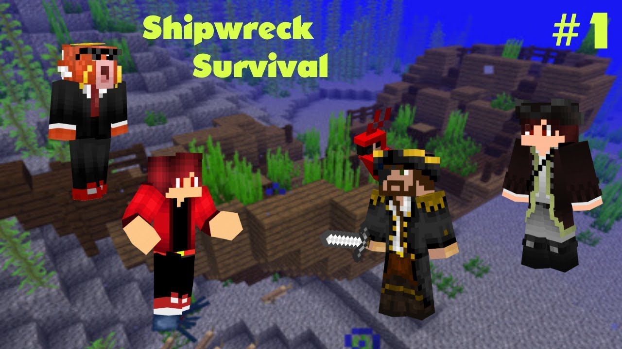 Minecraft Shipwreck Survival - A Forgotten And Abandoned Series - YouTube