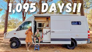 WE LIVED IN A VAN FOR 3 YEARS - was it worth it?