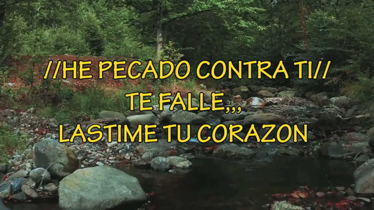 PISTA KARAOKE _ HE PECADO CONTRA TI / M' KADDESH /