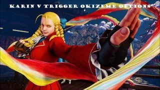 Street Fighter V: Karin V Trigger Okizeme Setups and Mixups