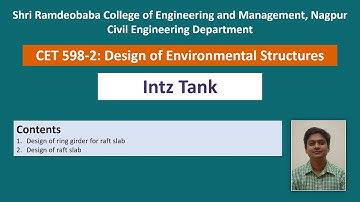 Lecture 15   Design of Intze Tank Design of Foundation