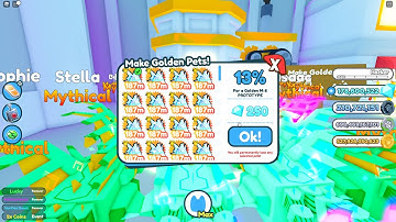 What happens when you fuse 3 Mythical M6 Prototype with 13% chances in Pet Simulator X