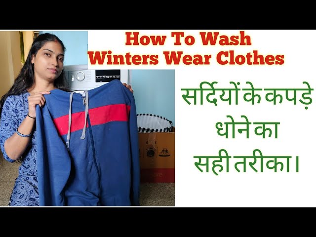 How To Wash Winters Wear Clothes In Bosch front load washing