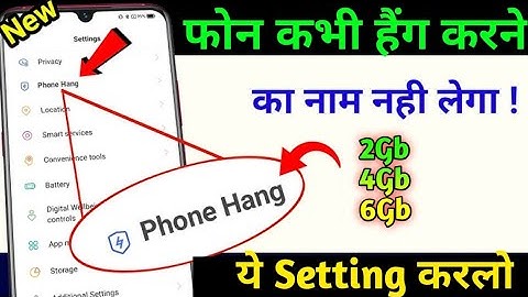 Phone Hang Solution? | PermanentlyFix Phone Hanging Problem With Only 4 Settings | Tips & Tricks