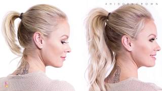 How To: Perfect Ponytail | Hidden Crown