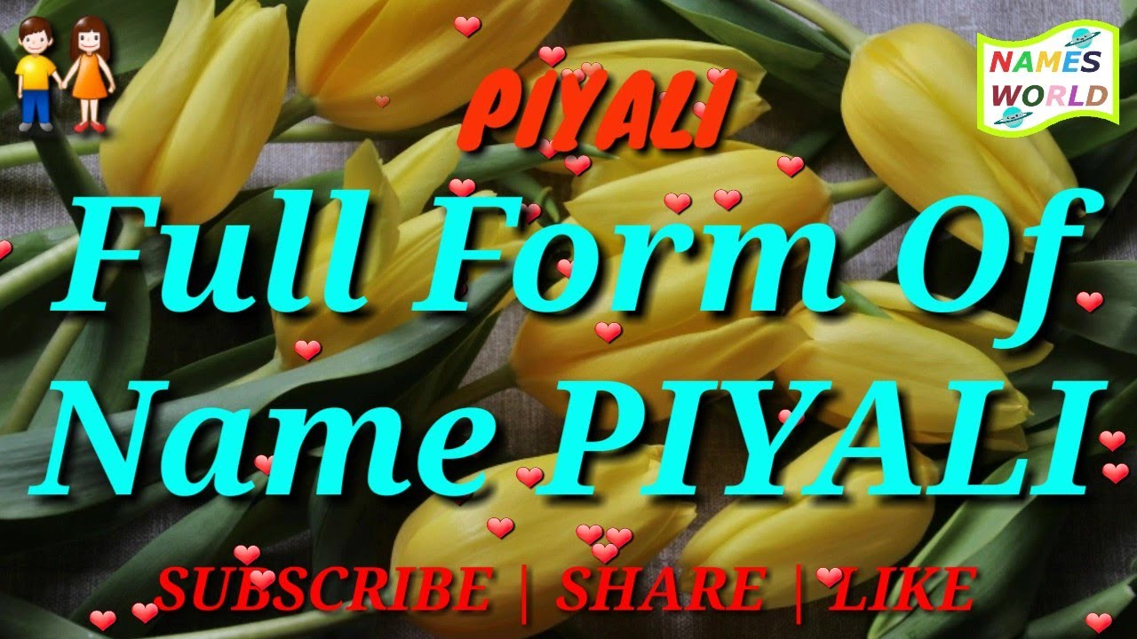 Piyali meaning in bengali