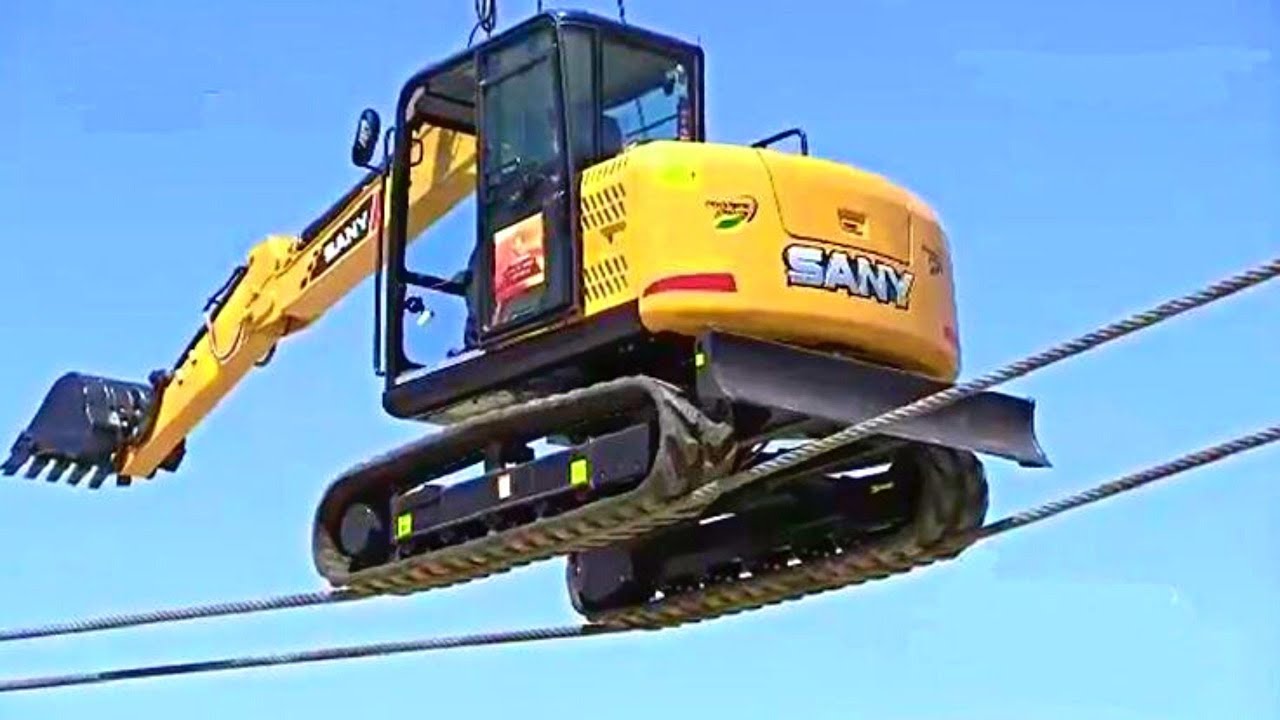 Top20 Extremely Dangerous Cranes, Excavator Fails! Crazy Heavy