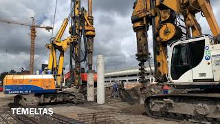 Secant Pile Works With BAUER BG18H - BG24H