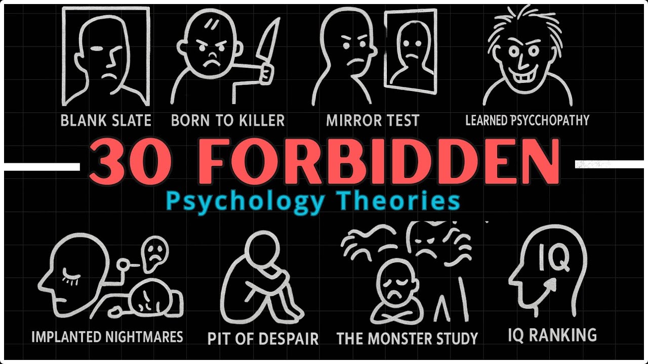30 Forbidden Psychology Theories They Erased from the Textbooks To Fall Asleep To