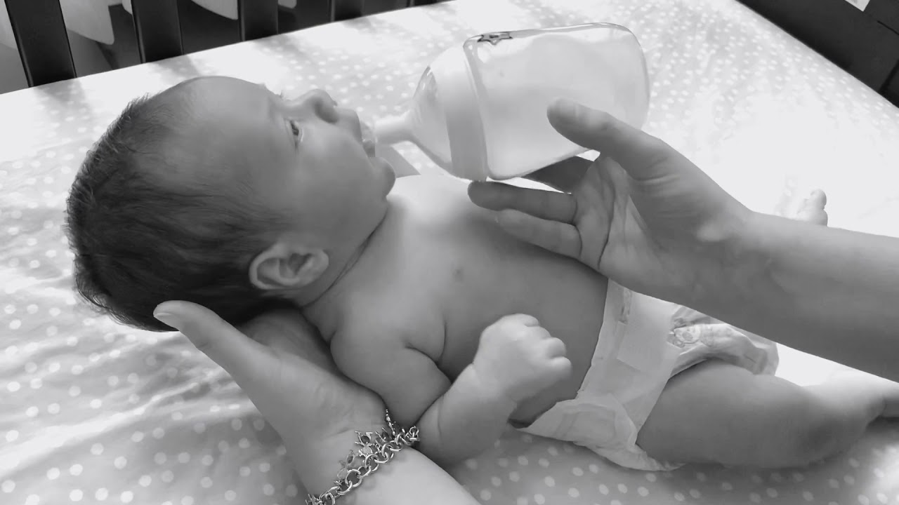 Pediatric Occupational Therapy: Newborn Reflex, Suck Reflex of a one (1) month old