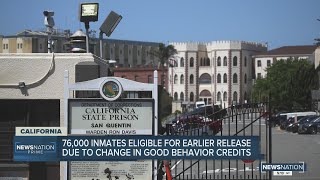 76,000 California inmates eligible for earlier release due to change in good behavior credits