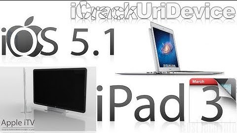iPad 3 And iOS 5.1 To Be Released In March? Air-Like MacBook Pro Design, iTV Rumors & More