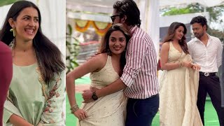 Sangeet Movie Opening Video Niharika Konidela, Nikhil Vijayendra Simha, Teju Ashwini Tu