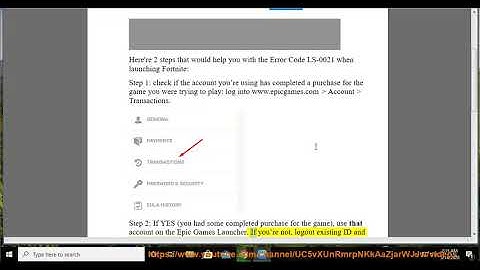 Fix Error Code LS-0021 when launching Fortnite