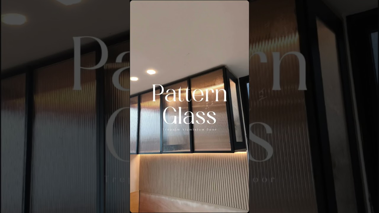 Almunium Frame Doors Trepalm Pintu Lemari Almunium Kaca Texture Pintu Wadrobe Pintu Kitchen Set