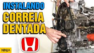 5 DICAS p/ instalar a correia dentada do Honda Civic 1992 a 2000 sem problemas!